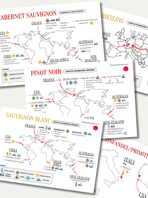 Level 2 — Climate & Appellations Cards