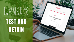 Level 3 Test and Retain Program